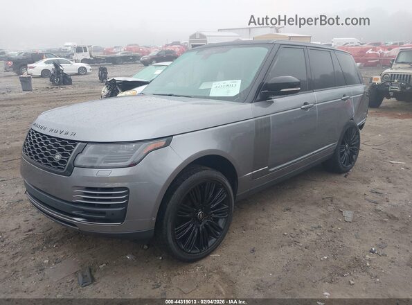 SALGS2SE0MA427958 2021 LAND ROVER RANGE ROVER Gray Առջևի ձախ երեք քառորդ տեսարան