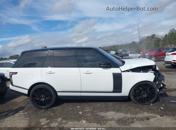 SALGS2SE4MA457156 2021 LAND ROVER RANGE ROVER White უკანა სალონის ხედი