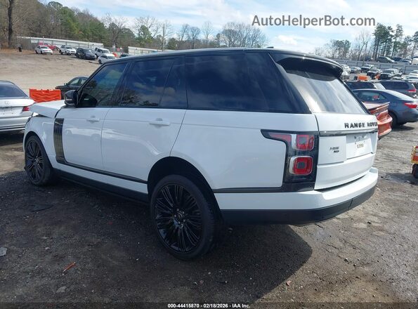 SALGS2SE4MA457156 2021 LAND ROVER RANGE ROVER White უკანა მარცხენა