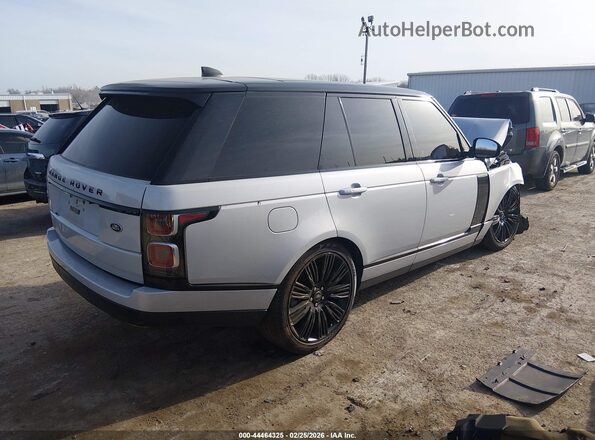 SALGS2SE6MA450127 2021 LAND ROVER RANGE ROVER Серебряный Задняя правая четверть