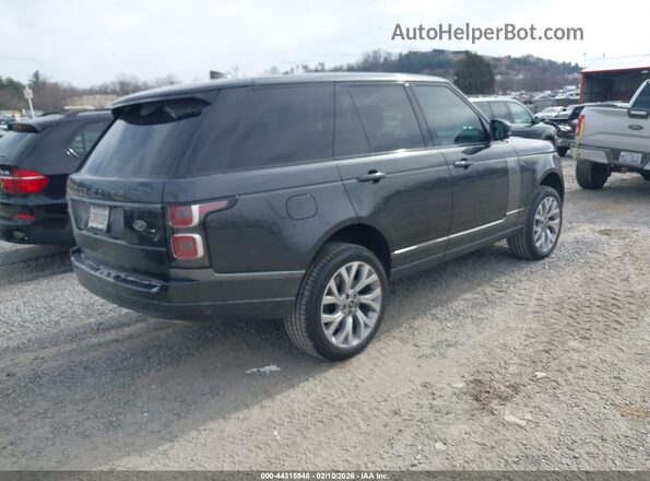 SALGS2SE8MA425942 2021 LAND ROVER RANGE ROVER Черный Задняя правая четверть