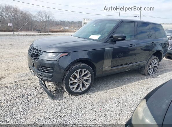 SALGS2SE8MA425942 2021 LAND ROVER RANGE ROVER Черный Передняя левая четверть