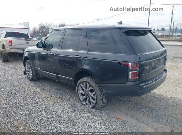 SALGS2SE8MA425942 2021 LAND ROVER RANGE ROVER Черный Задняя левая четверть