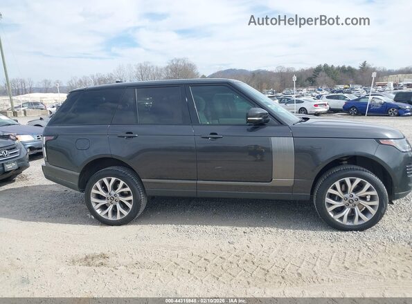 SALGS2SE8MA425942 2021 LAND ROVER RANGE ROVER Черный Вид задней части салона
