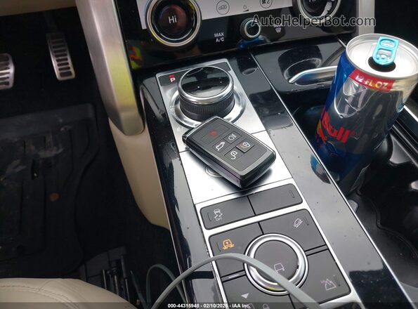 SALGS2SE8MA425942 2021 LAND ROVER RANGE ROVER Черный Вид панели приборов
