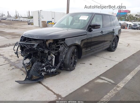 SALGS2SEXMA446484 2021 LAND ROVER RANGE ROVER Черный Передняя левая четверть