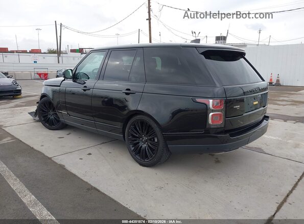 SALGS2SEXMA446484 2021 LAND ROVER RANGE ROVER Черный Задняя левая четверть