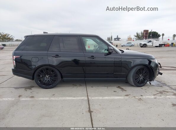 SALGS2SEXMA446484 2021 LAND ROVER RANGE ROVER Черный Вид задней части салона