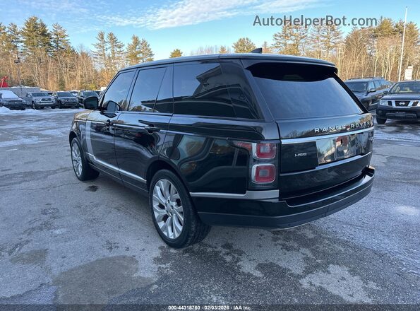 SALGS2SV7KA516858 2019 LAND ROVER RANGE ROVER Black უკანა მარცხენა