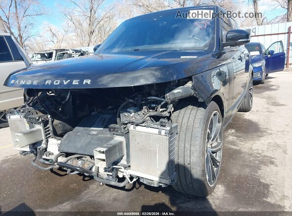 SALGS2SV8KA540991 2019 LAND ROVER RANGE ROVER Black Widok z przodu
