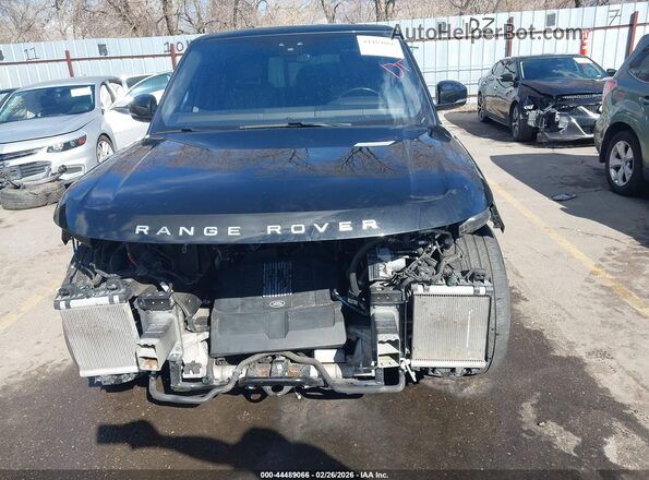 SALGS2SV8KA540991 2019 LAND ROVER RANGE ROVER Black Widok wnętrza z tyłu