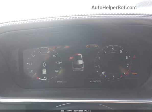 SALGS2SV8KA540991 2019 LAND ROVER RANGE ROVER Black Widok tylnych siedzeń