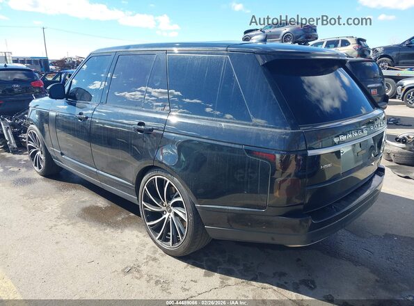 SALGS2SV8KA540991 2019 LAND ROVER RANGE ROVER Black Tył lewy