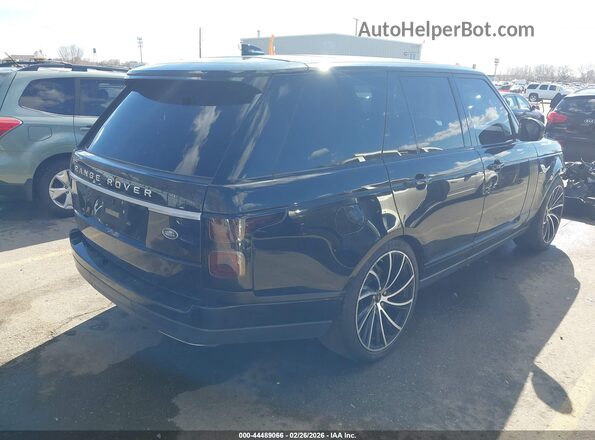 SALGS2SV8KA540991 2019 LAND ROVER RANGE ROVER Black Tył prawy