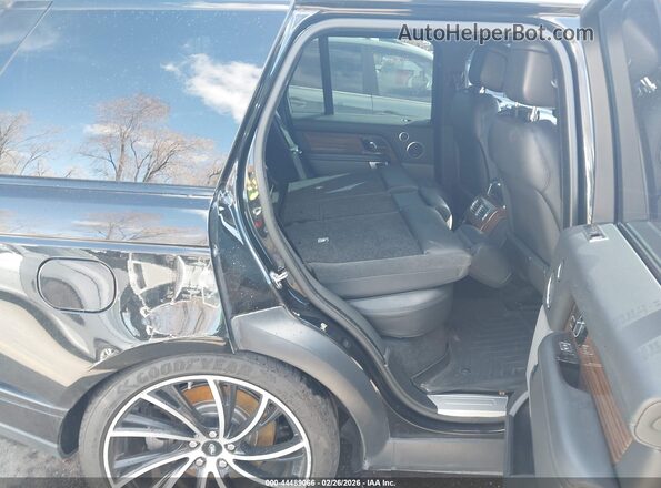 SALGS2SV8KA540991 2019 LAND ROVER RANGE ROVER Black Widok naklejki z numerem VIN
