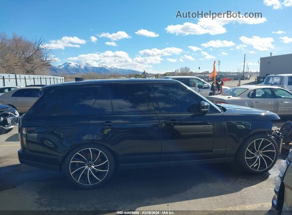 SALGS2SV8KA540991 2019 LAND ROVER RANGE ROVER Black Widok wnętrza 360 stopni