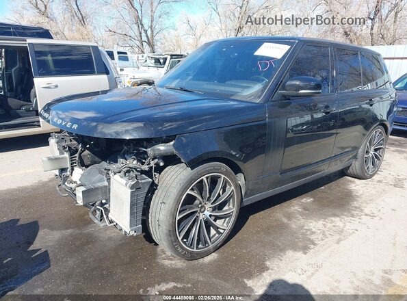 SALGS2SV8KA540991 2019 LAND ROVER RANGE ROVER Black Przód lewy