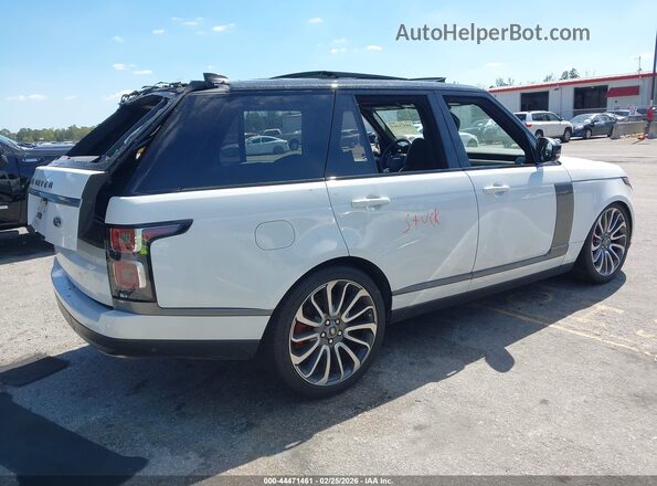 SALGS2SVXKA554763 2019 LAND ROVER RANGE ROVER White Rear right