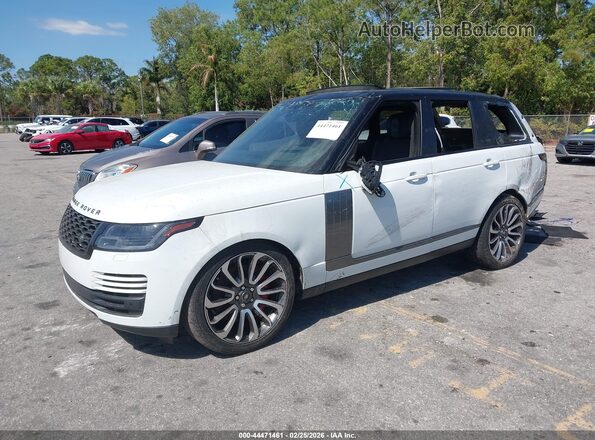 SALGS2SVXKA554763 2019 LAND ROVER RANGE ROVER White Front left