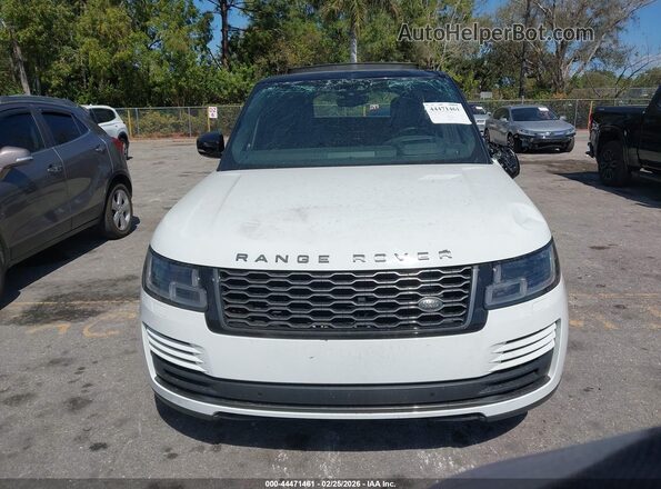 SALGS2SVXKA554763 2019 LAND ROVER RANGE ROVER White Rear interior view