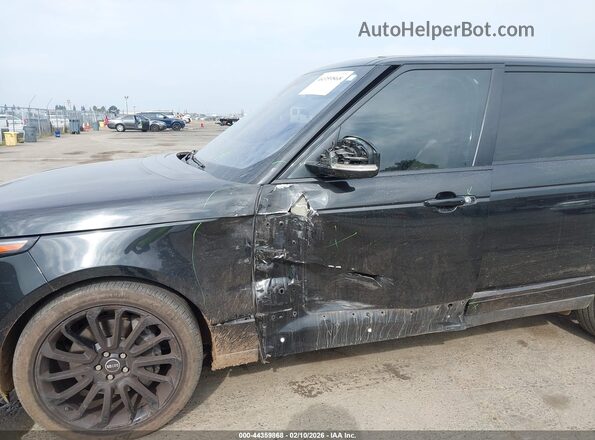 SALGS3EF5GA273519 2016 LAND ROVER RANGE ROVER Black წინა ხედი