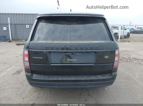 SALGS3EF5GA273519 2016 LAND ROVER RANGE ROVER Black 