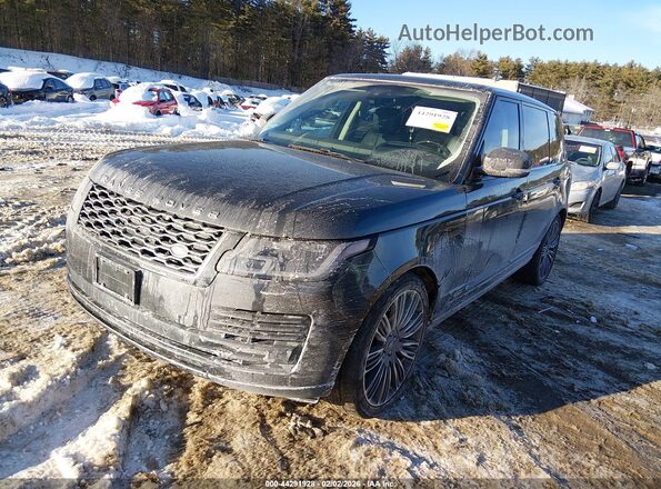 SALGS5SE2MA416476 2021 LAND ROVER RANGE ROVER Black Առջևի ձախ երեք քառորդ տեսարան