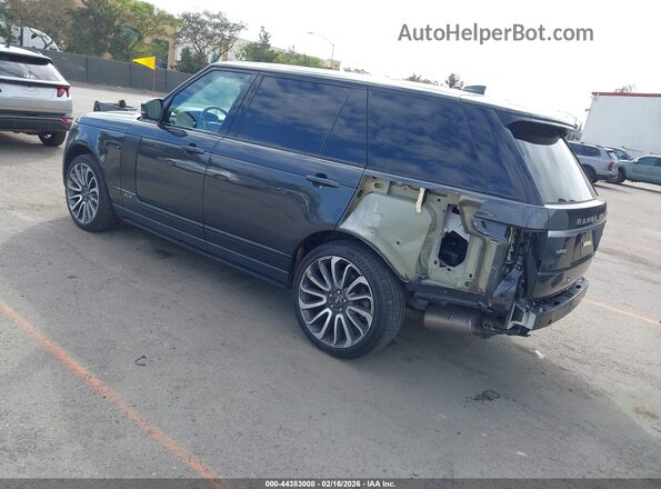 SALGS5SE4LA582724 2020 LAND ROVER RANGE ROVER Серый Задняя левая четверть