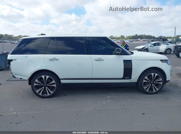 SALGU5SE0MA430841 2021 LAND ROVER RANGE ROVER White Widok wnętrza 360 stopni