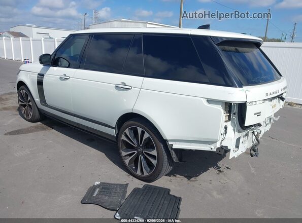 SALGU5SE0MA430841 2021 LAND ROVER RANGE ROVER White Tył lewy