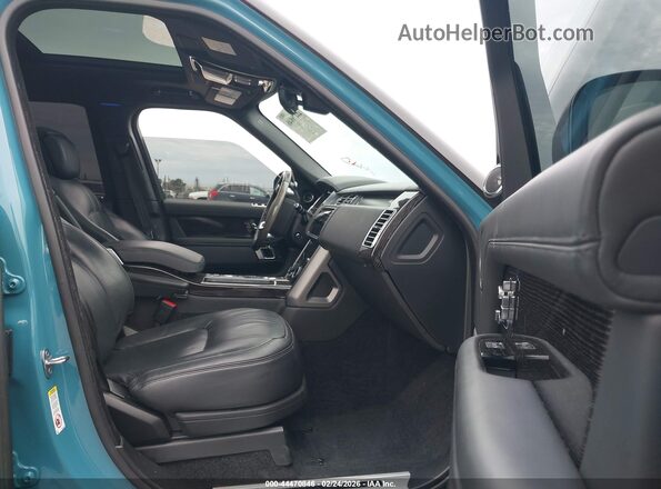SALGU5SEXMA418275 2021 LAND ROVER RANGE ROVER Синий Вид салона спереди