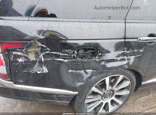 SALGV5FE1HA340238 2017 LAND ROVER RANGE ROVER Черный Вид спереди