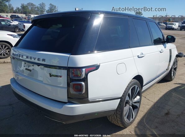 SALGW2RE6LA578375 2020 LAND ROVER RANGE ROVER White Задня права чверть