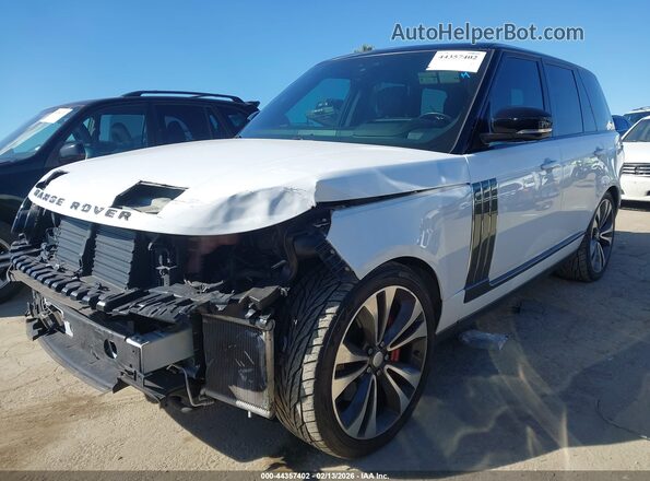 SALGW2RE6LA578375 2020 LAND ROVER RANGE ROVER White Передня ліва чверть