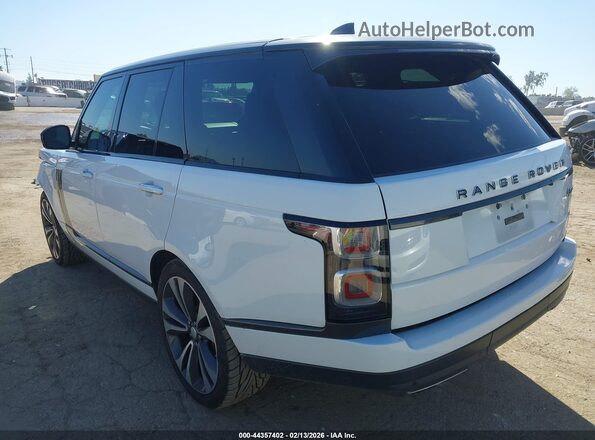 SALGW2RE6LA578375 2020 LAND ROVER RANGE ROVER White Задня ліва чверть