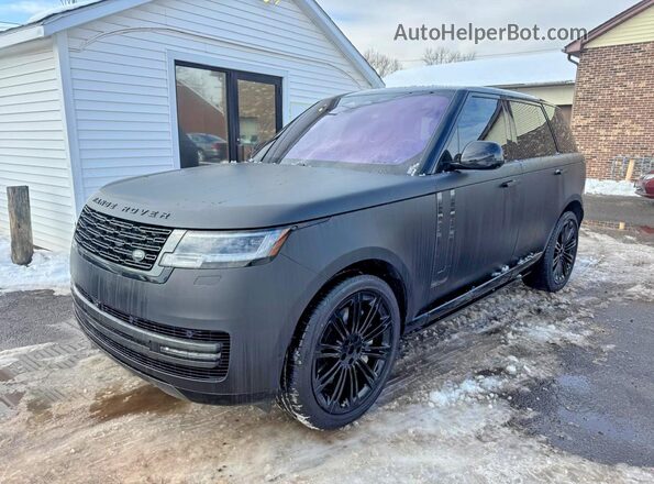 SALKP9E7XPA067720 2023 LAND ROVER RANGE Черный Задняя левая четверть