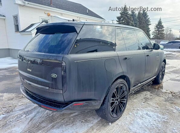 SALKP9E7XPA067720 2023 LAND ROVER RANGE Черный Передняя правая четверть