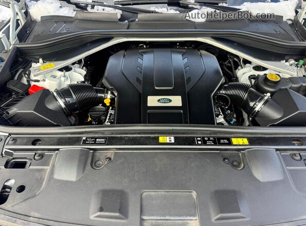SALKP9E7XPA067720 2023 LAND ROVER RANGE Черный Вид салона спереди
