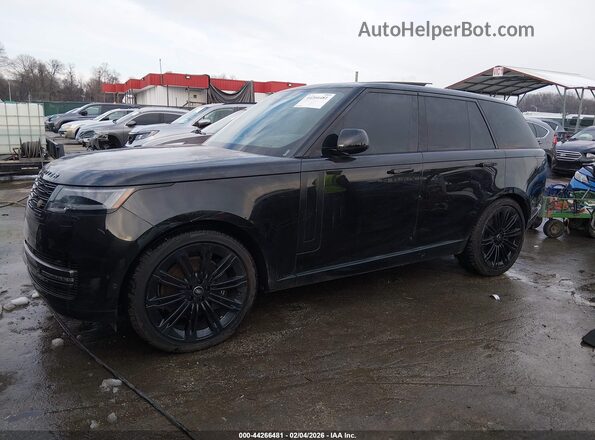 SALKP9E93RA221012 2024 LAND ROVER RANGE ROVER Black Առջևի ձախ երեք քառորդ տեսարան