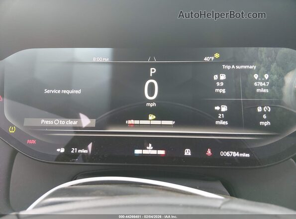 SALKP9E93RA221012 2024 LAND ROVER RANGE ROVER Black Հետևի նստատեղերի տեսք
