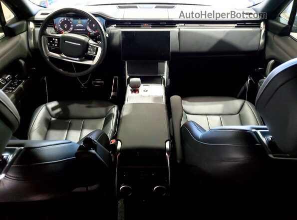 SALKP9E93SA296542 2025 LAND ROVER RANGE Black Вид панелі приладів