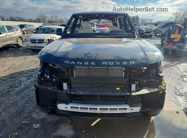 SALKP9E95RA201232 2024 LAND ROVER RANGE Зеленый Вид спереди