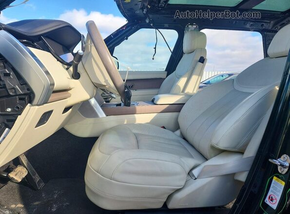 SALKP9E95RA201232 2024 LAND ROVER RANGE Зеленый Вид салона спереди
