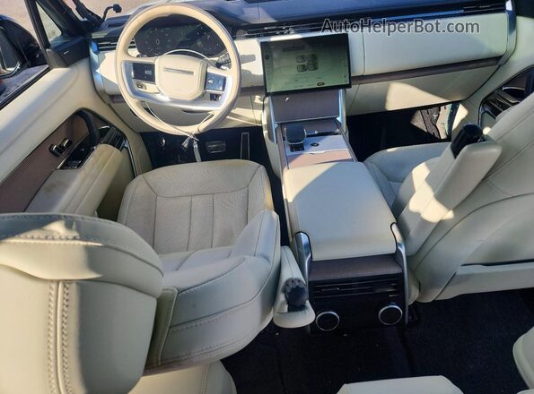 SALKP9E95RA201232 2024 LAND ROVER RANGE Зеленый Вид панели приборов