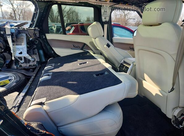 SALKP9E95RA201232 2024 LAND ROVER RANGE Зеленый Вид задней части салона