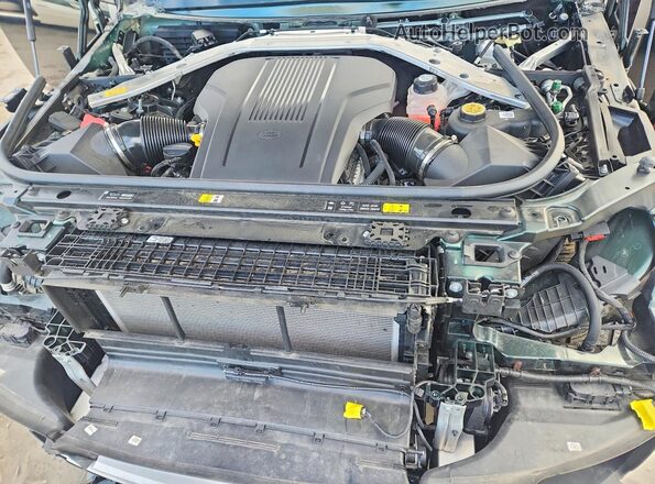 SALKP9E95RA201232 2024 LAND ROVER RANGE Зеленый Вид подкапотного пространства