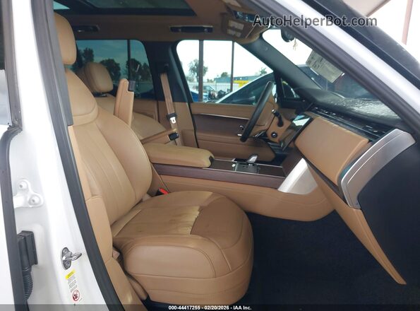 SALKP9E98SA292373 2025 LAND ROVER RANGE ROVER White წინა სალონის ხედი