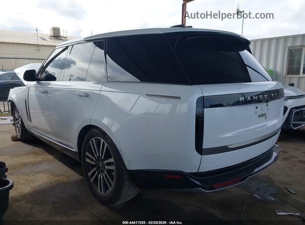 SALKP9E98SA292373 2025 LAND ROVER RANGE ROVER White უკანა მარცხენა