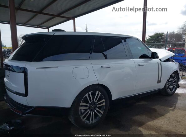 SALKP9E98SA292373 2025 LAND ROVER RANGE ROVER White უკანა სალონის ხედი
