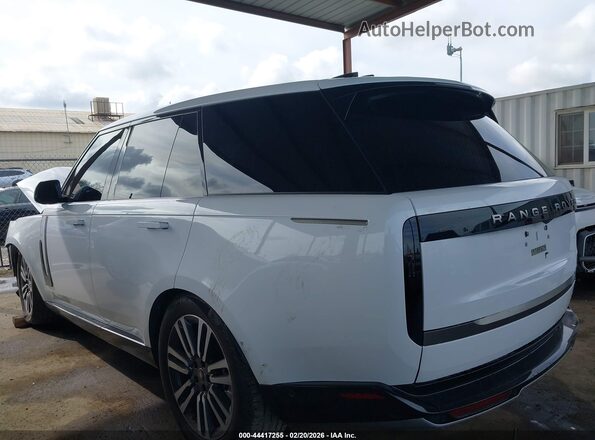 SALKP9E98SA292373 2025 LAND ROVER RANGE ROVER White სალონის 360-გრადუსიანი ხედი